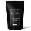 Steel Mill Coffee Co. Blueberry Crumble Flavored Coffee - Ground, 2lb, Medium Roast, 100% Arabica, Vegan, Gluten-Free, Sugar-Free