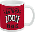 University of Nevada, Las Vegas Rebels Logo Ceramic Coffee Mug, Novelty Gift Mugs for Coffee, Tea and Hot Drinks, 11oz, White