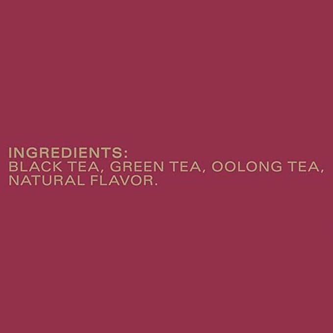 TAZO Joy Limited Edition Seasonal Blend of Black, Oolong & Green Tea with Hints of Peach, 120 Total Bags (20ct - Pack of 6)