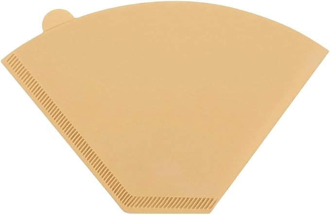 100 Count Cone Coffee Filters #4,Natural Unbleached Coffee Filters 8-12 Cup, Fits Disposable Paper Filters for Ninja, Mr. Coffee, Hamilton Beach, Melitta, Pour Over & Drip Machines