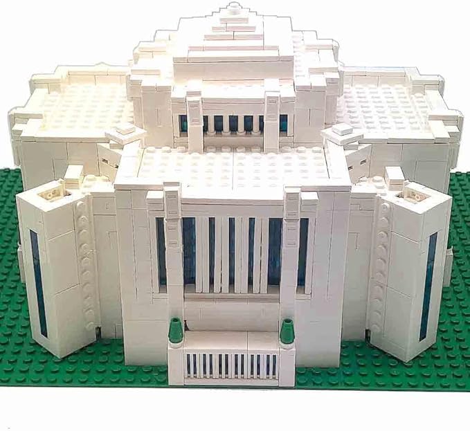 Brick'Em Young Cardston Temple -1,239 Pieces - Ages 12+