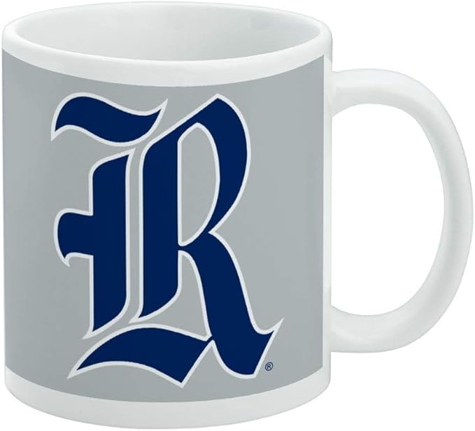 Rice University Owls Logo Ceramic Coffee Mug, Novelty Gift Mugs for Coffee, Tea and Hot Drinks, 11oz, White