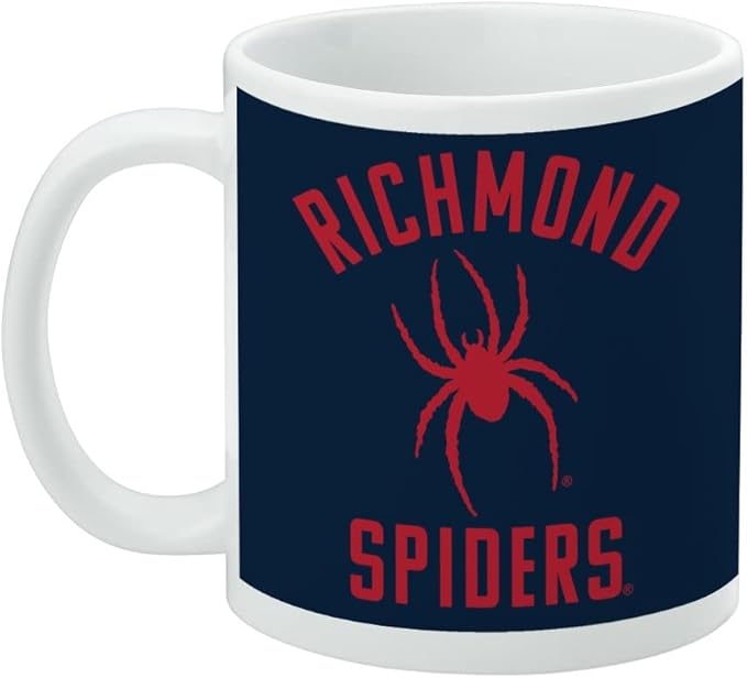 University of Richmond Spiders Ceramic Coffee Mug, Novelty Gift Mugs for Coffee, Tea and Hot Drinks, 11oz, White