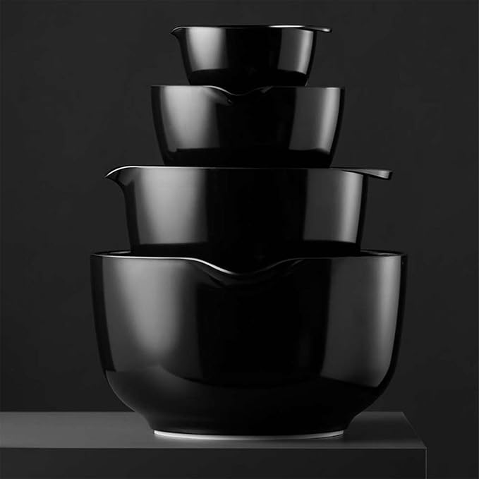 Rosti Precision Craft Mixing Bowl Set 2 Pcs Elevate Your Culinary Experience Stylish Nesting Bowls for Effortless Cooking and Baking