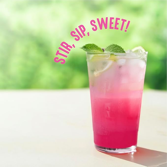 Lakanto Simple Flavoring Syrup - Monk Fruit Sweetener with Allulose, Perfect for Coffee, Tea, Cocktails, Snow Cones, Sodas, Other Drinks, Keto, Vegan (Hibiscus - 25.4 fl oz)