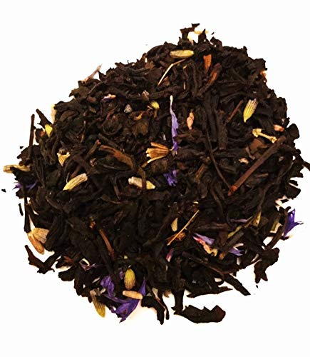 Nelson's Tea Earl Grey Sampler Pack Tea - Loose Leaf Tea Sampler - A Portrait of Earl Grey, Blueberry EarlGrey, Lavender EarlGrey, Raspberry Earl'Grey, Vanilla Caramel Earl'Grey - Sample Sizes