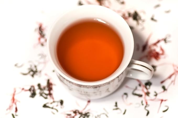 FIRE TEAS Sweet Hot Tea - Energy - Gunpowder Green Tea, Cinnamon, Saffron, Ginger, Cardamom, Delicious, Coffee Alternative, Mild & Spicy - Multiple Brews