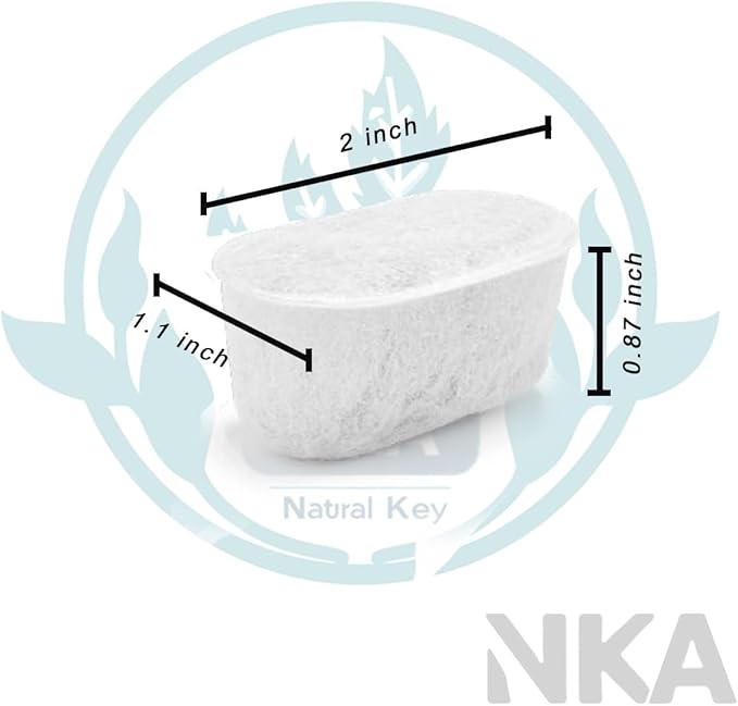 NKA UNIV1CFLTR6PK Coffee Maker Water Filter Replacement For GE Café Drip Coffee Maker, Compatible with UNIV1CFLTR6PK, for Models G7CDABSSTSS, G7CDAASSTSS, C7CDAAS3PD3, C7CDAAS4PW3,12-Pack