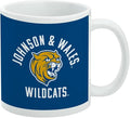 Johnson & Wales University Wildcats Logo Ceramic Coffee Mug, Novelty Gift Mugs for Coffee, Tea and Hot Drinks, 11oz, White