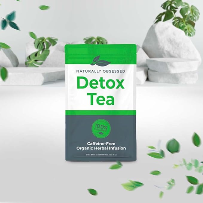 | Drink2shrink | Naturally Obsessed Detox Tea - Original blend - Support For Detox and Natural Cleansing - Filtered Tea Bags (24 Sachets = 48 Bags)