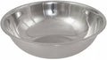Crestware 4-Quart Stainless Steel Professional Mixing Bowl, 1mm Thick
