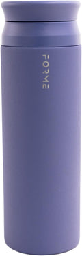 FORME - Blender Shaker Bottle, Leakproof Double Insulated Stainless Steel, Noiseless Shaker Bottle for Hot & Cold Drinks, Ideal for Protein & Supplement Shakes (Slate Blue, 23.7 oz)