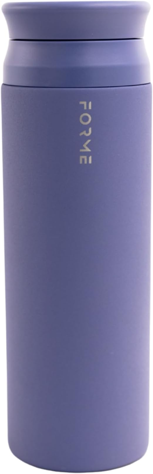 FORME - Blender Shaker Bottle, Leakproof Double Insulated Stainless Steel, Noiseless Shaker Bottle for Hot & Cold Drinks, Ideal for Protein & Supplement Shakes (Slate Blue, 23.7 oz)