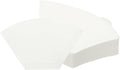 uxcell 100Pcs Coffee Filters, Disposable Fan-Shaped Paper Filter for 1-2 Cups, Suitable with Home Office Use and Drip Coffee Maker, White(U1O1)