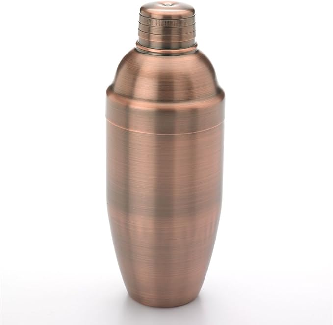 Barfly Cocktail Shaker, 24oz (700 ml), Antique Copper,M37039ACP