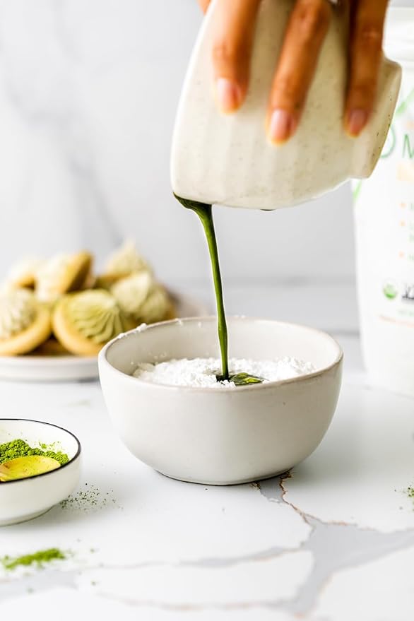 Aiya Certified USDA Organic Culinary Grade Matcha Green Tea Powder - Ideal for Baking, Lattes, Smoothies - Gluten-Free & Non-GMO - 100g Bag (3.52 oz)