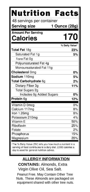 Wild Soil Terra Preta Almonds - Higher Protein and Higher Vitamin E Than Other Almonds, Marcona Like Taste, Olive Oil Roasted with Sea Salt, Beyond Organic: Eco Farmed with Proprietary Root Technology