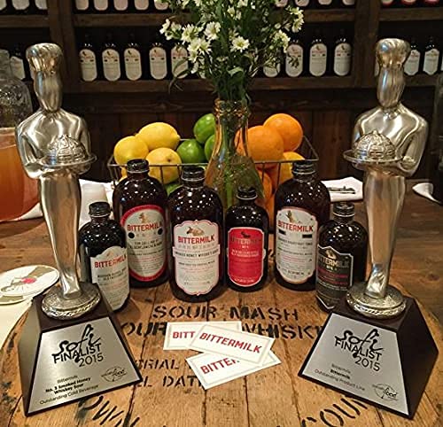 Bittermilk No.6 Oaxacan Old Fashioned Mix – Old Fashioned Syrup - All Natural Handcrafted Cocktail Mixer – Makes 17 Drinks