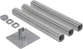 Versare Hush Panel Cubicle Kit | Workstation Partition Walls | Sound Dampening Cubicle Walls | Partitions for Desks