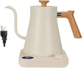 Smart Gooseneck Electric Kettle 1500W - Variable Temperature Control with LED Display, 304 Stainless Steel, 5oz Micro-Brew & 24H Keep Warm for Coffee/Tea(WGITE, US PLUG)
