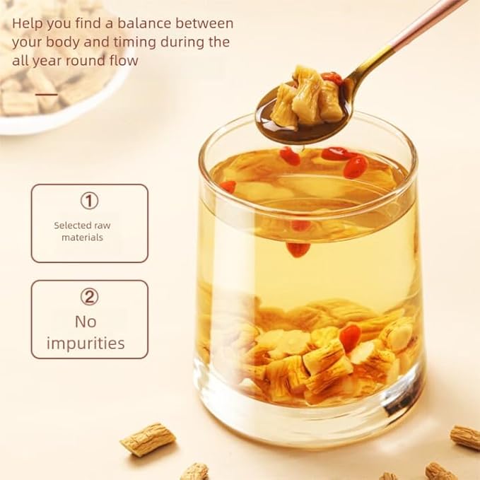 Codonopsis root-Pure and Natural Herbal Tea -Chinese herbal medicine- 党参 4.59oz/130g (Codonopsis root)