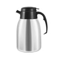 SYBO Thermal Coffee Carafe 74oz, 12 Hours Thermos, Insulated Stainless Steel Carafe for Keeping Hot/Cold Coffee, Tea, Water, Drink Dispenser for Parties, Travel, Camping, Office