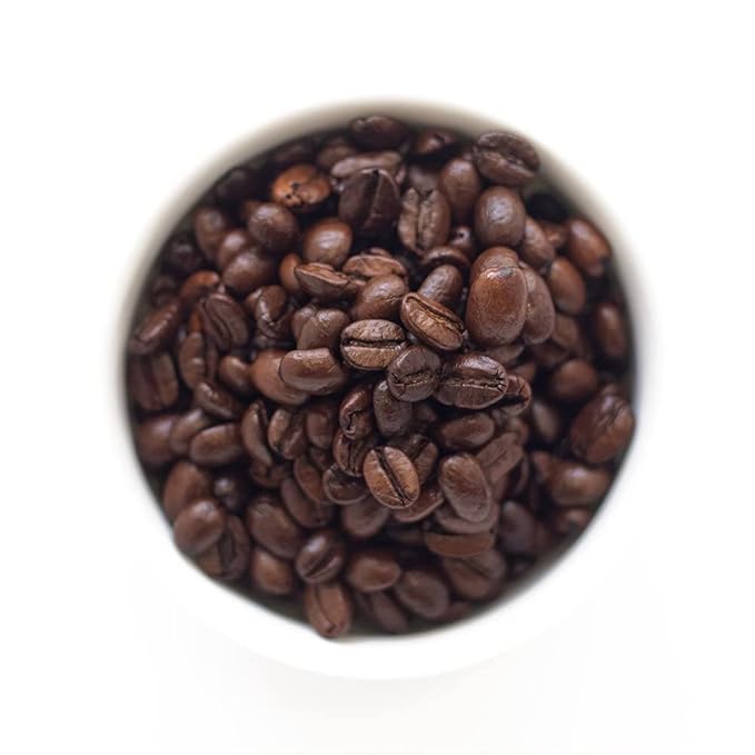 Fresh Roasted Coffee, Decaf Vanilla Flavored Coffee, 12 oz, Medium Roast, Kosher, Whole Bean