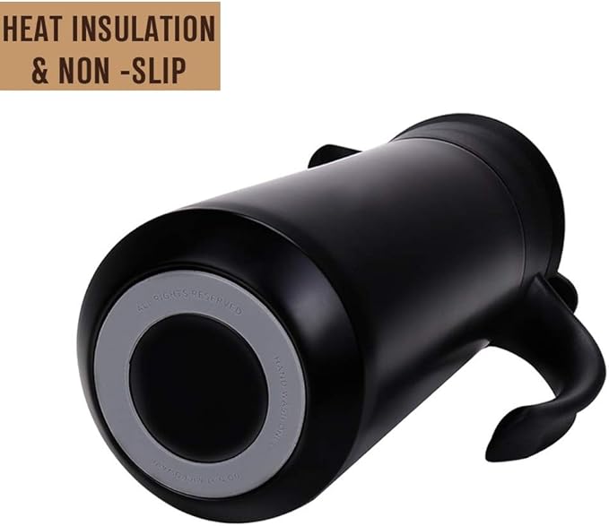 28oz Coffee Carafe Airpot Insulated Coffee Urn Stainless Steel Vacuum Thermal Pot Flask for Coffee, Hot Water, Tea, Hot Beverage - Keep 9 Hours Hot, 18 Hours Cold