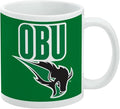 Oklahoma Baptist University Bison Logo Ceramic Coffee Mug, Novelty Gift Mugs for Coffee, Tea and Hot Drinks, 11oz, White