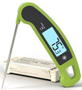 Lavatools Javelin® PRO Classic Ultra-Fast 2-Second Professional Digital Instant Read Meat Thermometer for Grill and Cooking, Auto-Rotating Backlit Display, IP65 Water Resistant, NSF Certified – Wasabi