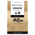 Artizan Coffee USDA Organic Whole Bean Coffee | Rhino Project Blend | Dark Roast | 2 lbs | Roasted in South Florida