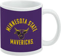 Mankato Mavericks Ceramic Coffee Mug, Novelty Gift Mugs for Coffee, Tea and Hot Drinks, 11oz, White