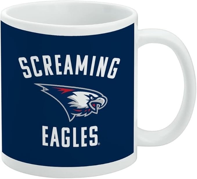 Southern Indiana Screaming Eagles Logo Ceramic Coffee Mug, Novelty Gift Mugs for Coffee, Tea and Hot Drinks, 11oz, White