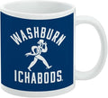 Washburn University Ichabods Logo Ceramic Coffee Mug, Novelty Gift Mugs for Coffee, Tea and Hot Drinks, 11oz, White
