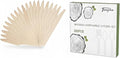 200 Pack Disposable Wooden Knives (6.5") - Heavy Duty Birch Cutlery for Charcuterie Boards & Holiday Parties - Sturdy Birch Utensils for Spreading Cheese, Jam & Butter