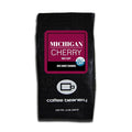 Half Caff Michigan Cherry Flavored Coffee | 12oz Whole Bean | 100% Specialty Arabica