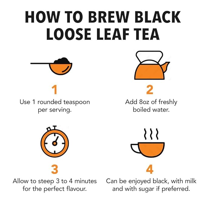Twinings Earl Grey Loose Black Tea Tins, 3.53 Ounce Tins (Pack of 6), Flavoured with Citrus and Bergamot, Caffeinated, Enjoy Hot or Iced
