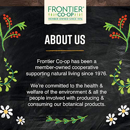 Frontier Co-op Chai Tea, Certified Organic, Fair Trade, Kosher, Non Irradiated, 16 Oz