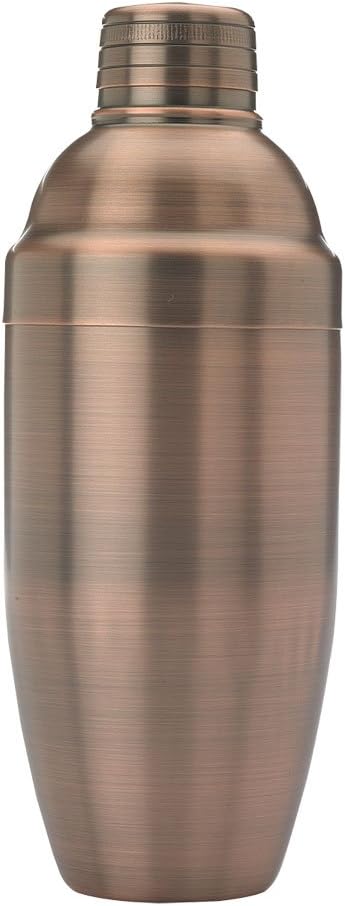 Barfly Cocktail Shaker, 24oz (700 ml), Antique Copper,M37039ACP