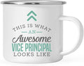 Andaz Press 11oz. Stainless Steel Campfire Coffee Mug Gift, This is What an Awesome Vice Principal Looks Like, 1-Pack, Birthday Gift Ideas Coworker Him Her, Includes Gift Box