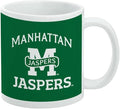 Manhattan College Jaspers Logo Ceramic Coffee Mug, Novelty Gift Mugs for Coffee, Tea and Hot Drinks, 11oz, White