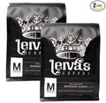 Leiva’s Medium Roast Espresso Ground Roasted to Order, Micro-Lot Guatemalan Coffee Beans – Don Armando Espresso Coffee Ground w/Chocolate, Citrus & Hazelnut Notes - Smooth, Low Acidity Roast (2 Pack)