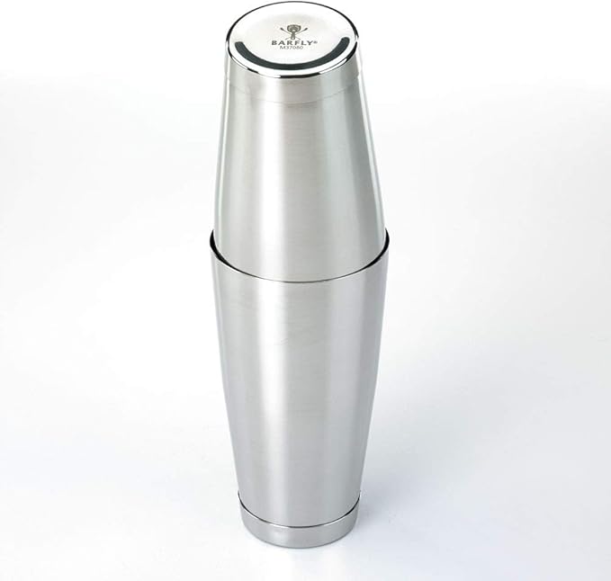 Barfly Cocktail Tin, Set (18 oz and 28 oz), Stainless Steel, Double Heavy Gauge