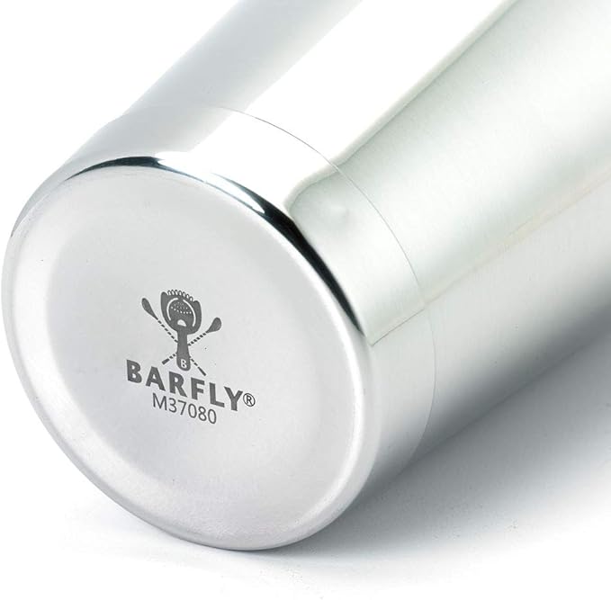 Barfly Cocktail Tin, Small 18 oz (532 ml), Stainless Steel, Double Heavy Gauge