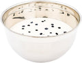 Restaurantware Met Lux 6 Quart Metal Mixing Bowls 1 German Deep Flour Bowl - Corrosion-Resistant Dishwasher-Safe Stainless Steel Metal Prep Bowl Durable For Baking And Cooking