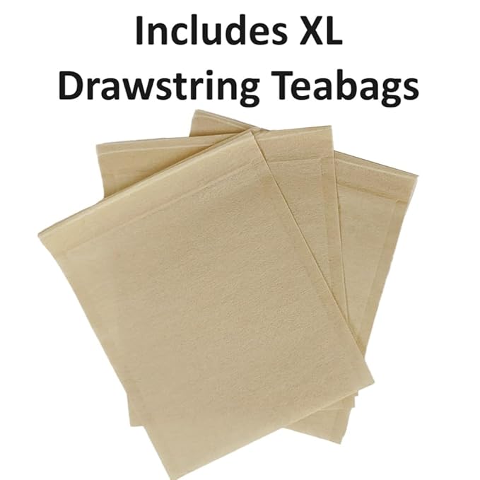 The Southern Standard - Premium Organic Iced Tea Bags - 70/30 Blend (70% Black, 30% Green and White),100 XL Bags (1 Pound. Makes 50 gallons.)