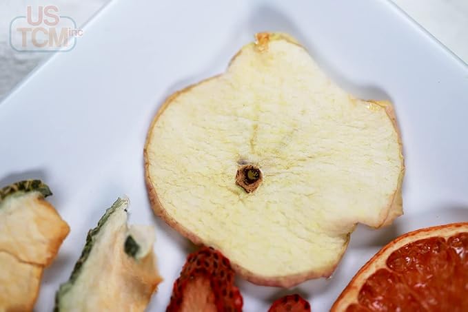 USTCM JoyFull Mixed Fruit Infusions Fruit Tea Single Pack All Natural Dried Fruits Mixed Flavors Make Perfect Tea! 15g (Strawberry, Apple, Melon, Grapefruit, Pack of 3)