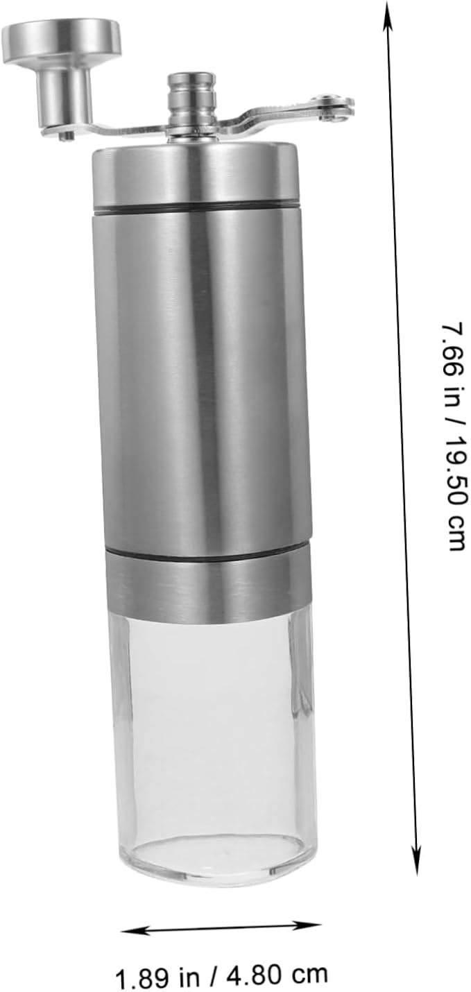 Stainless Steel Manual Triangle Handle Coffee for Travel-friendly Design for Home and Outdoors No Power Needed Kitchen Tool