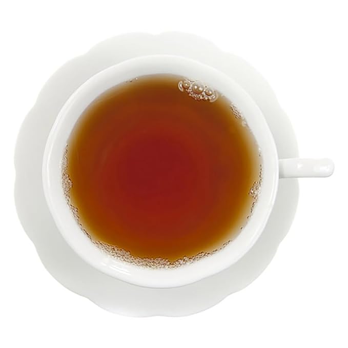 English Tea Store Blood Orange Flavored Black Loose Leaf Tea Pouches - 4oz | Ceylon Black Tea Blend with Sweet Citrus Notes | Fresh Fruity Aroma | Perfect Hot or Iced Tea