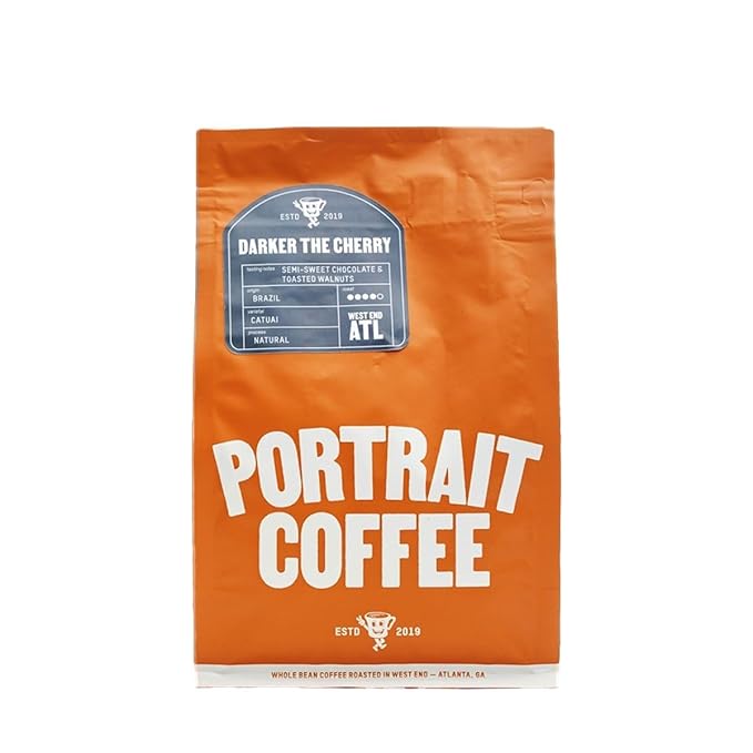 Darker the Cherry - Roasted by Portrait Coffee - Freshly Ground Coffee - 12 Ounce Bag